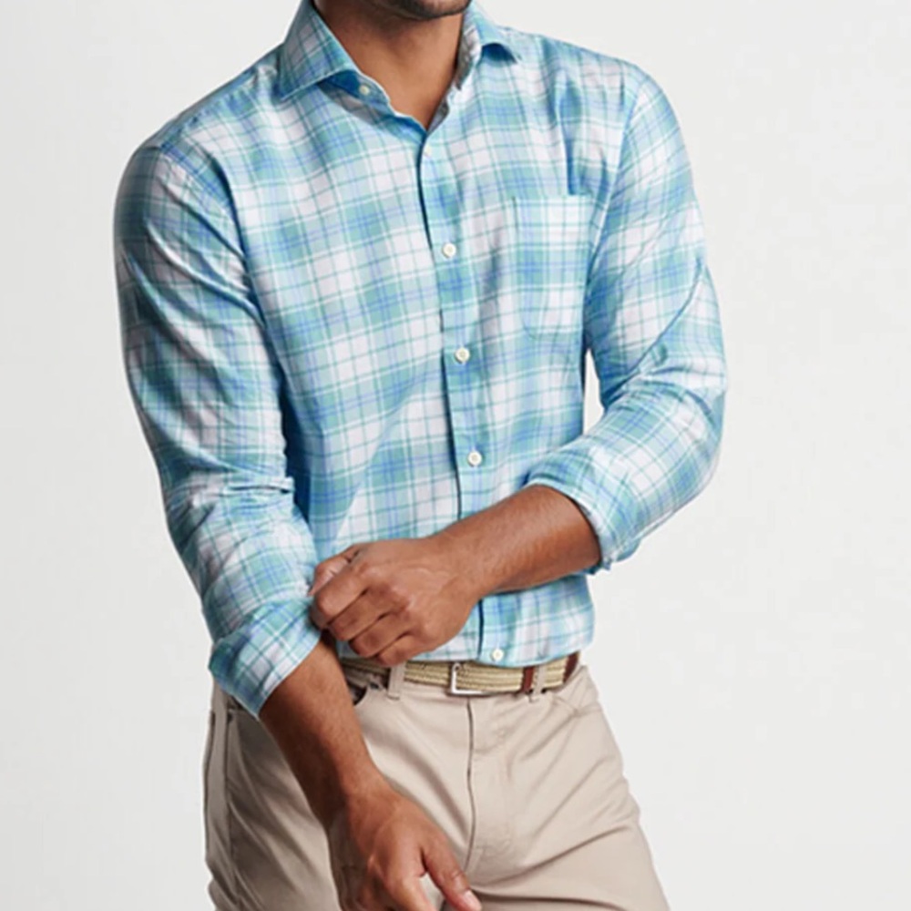 Peter Millar Summer Soft Cloud Sport Shirt